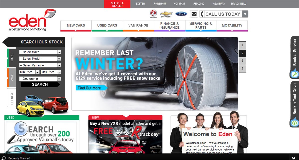 Eden Vauxhall launches new website Car Dealer News