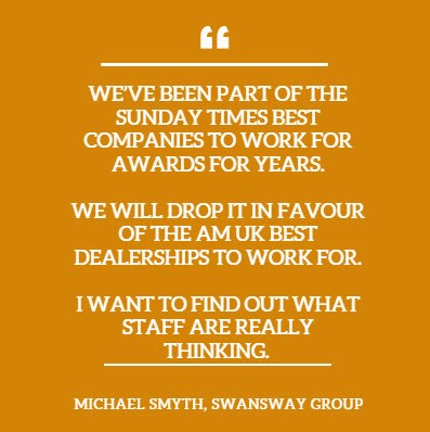 AM Best Dealerships To Work For Michael Smyth quote