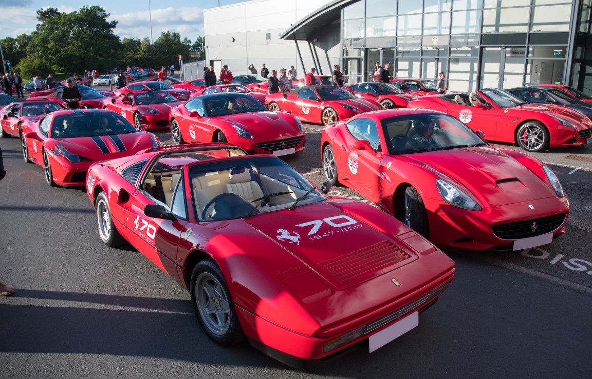 Jct600 Joins Ferrari 70th Anniversary Celebrations Gallery Car