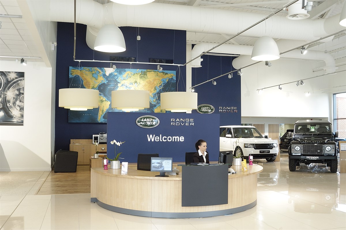 New Land Rover showroom opened by The CoOp Motor Group