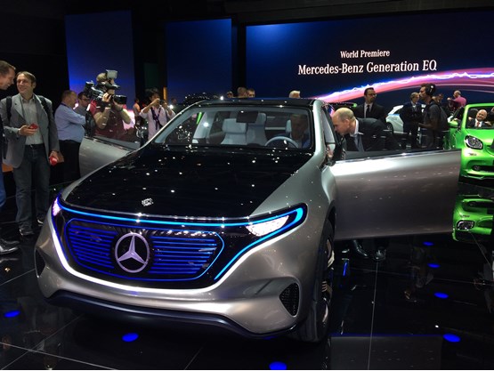 Mercedes EQ at Paris Motor Show 2016