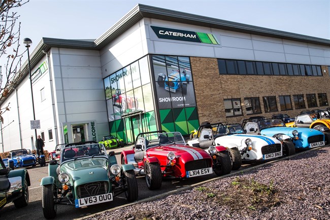 Caterham Cars has marked the opening of its brand new flagship ...