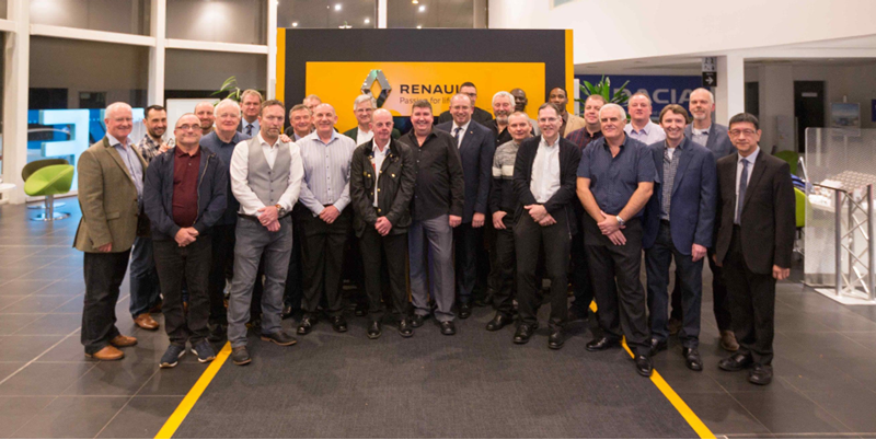 Renault Retail Group long serving staff members - December 2016