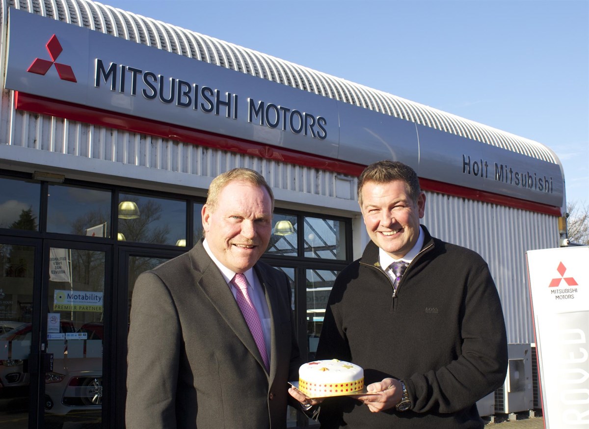 Holt Mitsubishi celebrates second anniversary Car Dealer