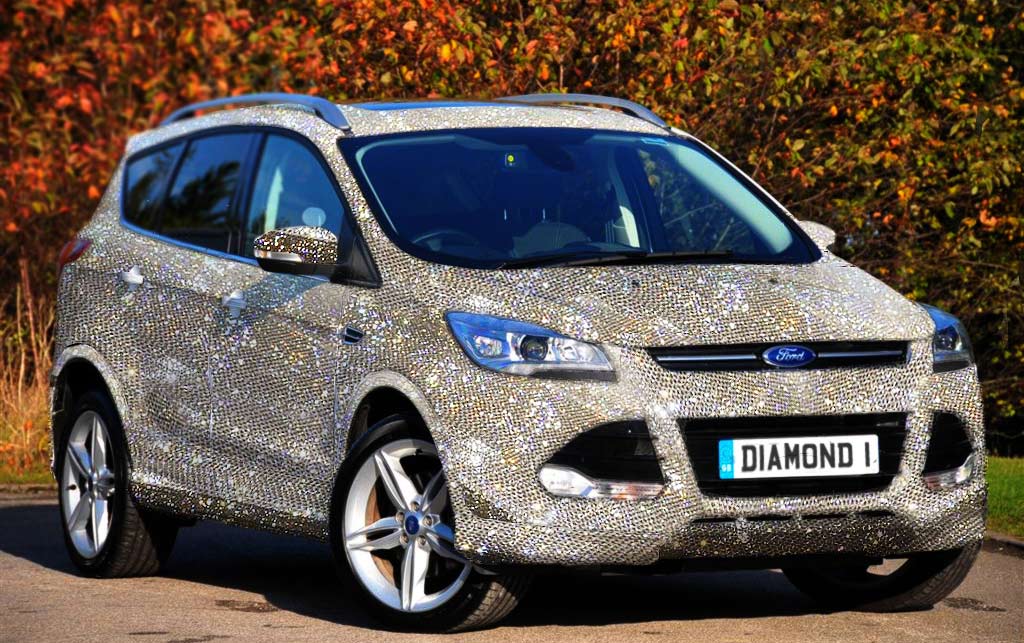 Jennings Ford Direct offers diamond-encrusted cars