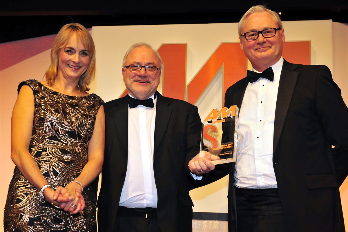 AM Awards 2015 Best Dealership Crewe Seat (Swansway Garages) Car