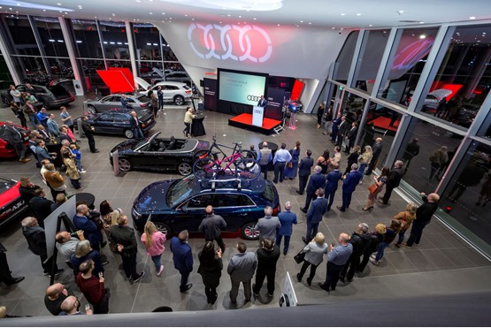 Lookers hosts VIP opening event at new Farnborough Audi showroom