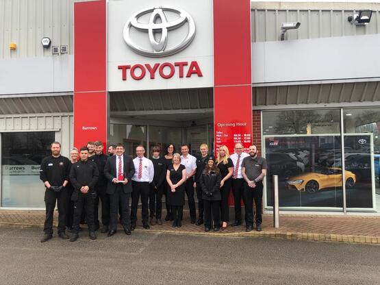 John Roe Grimsby, Ron Brooks Ilkeston and Burrows Barnsley win Toyota awards - Vimarsana News