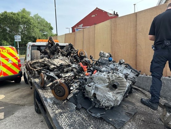 Three arrested after police swoop on Rotherham chop shop