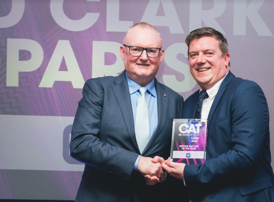 Arnold Clark Autoparts wins CAT Awards' Factor of the Year title