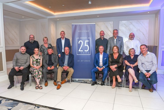 Hendy Group welcomes new colleagues to 25 Year Club