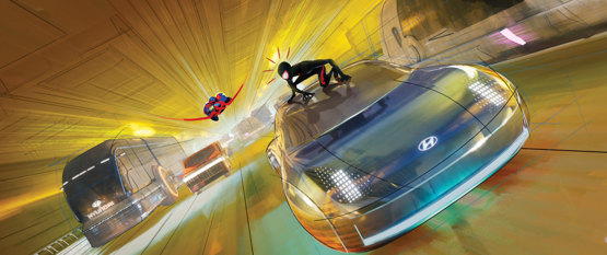 Hyundai flexes marketing power for Ioniq 6 with new Spider-Man film