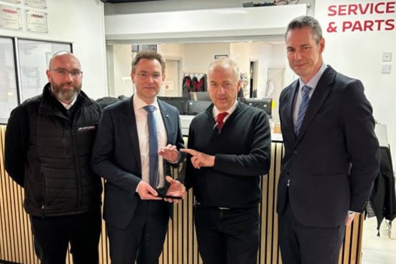 JS Holmes clinches third Nissan Global Award for aftersales excellence