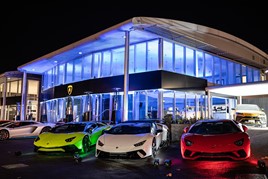 Cambria Lamborghini dealership 