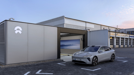 Nio : les stations de batteries interchangeables arrivent en Europe