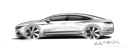 Volkswagen Arteon sketch