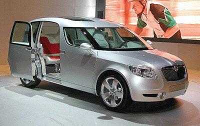 Skoda Roomster Concept - Car Body Design