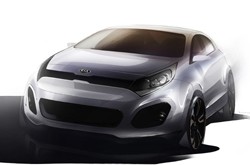 Kia Rio design sketch