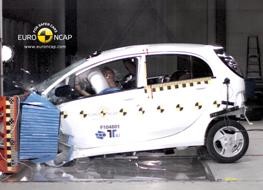 Mitsubishi i-Miev crash test